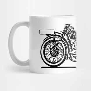 R63 Bike Sketch Art Mug